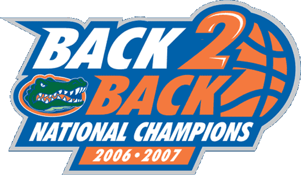 Florida Gators 2007 Champion Logo iron on transfers for fabric